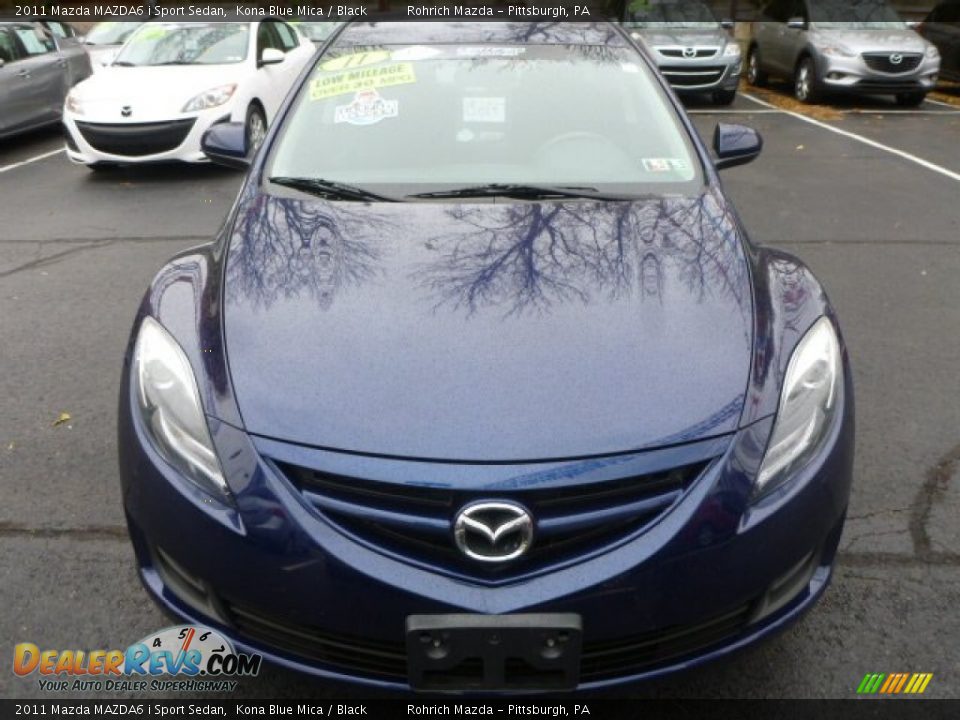 2011 Mazda MAZDA6 i Sport Sedan Kona Blue Mica / Black Photo #17