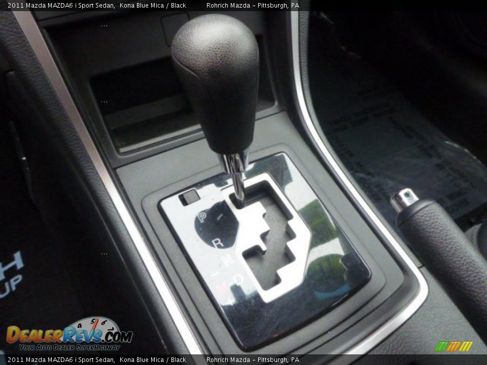 2011 Mazda MAZDA6 i Sport Sedan Kona Blue Mica / Black Photo #21