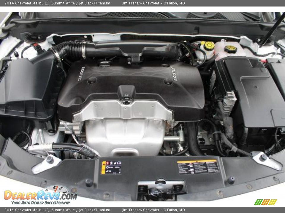2014 Chevrolet Malibu LS Summit White / Jet Black/Titanium Photo #7