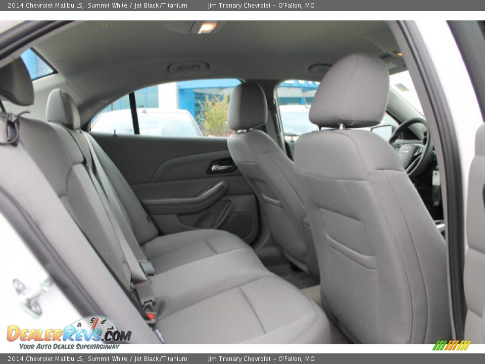 2014 Chevrolet Malibu LS Summit White / Jet Black/Titanium Photo #9