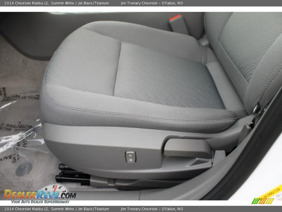 2014 Chevrolet Malibu LS Summit White / Jet Black/Titanium Photo #16