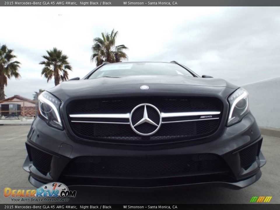 2015 Mercedes-Benz GLA 45 AMG 4Matic Night Black / Black Photo #2