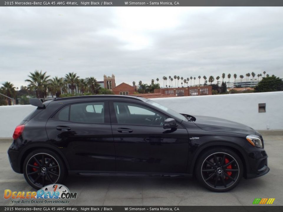 Night Black 2015 Mercedes-Benz GLA 45 AMG 4Matic Photo #3