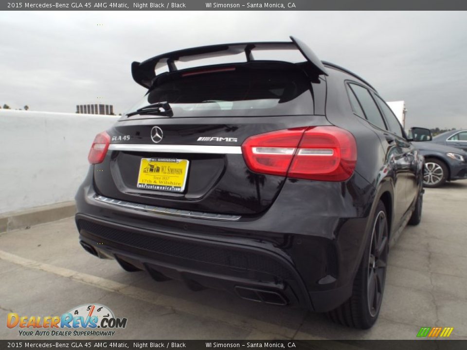 2015 Mercedes-Benz GLA 45 AMG 4Matic Night Black / Black Photo #4