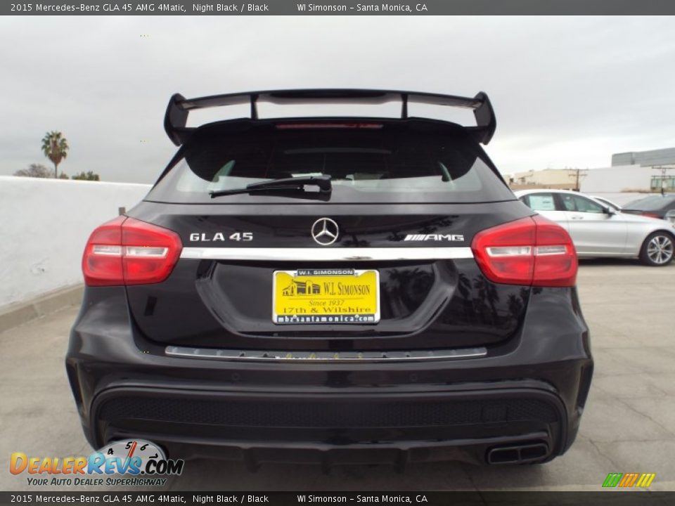 2015 Mercedes-Benz GLA 45 AMG 4Matic Night Black / Black Photo #5