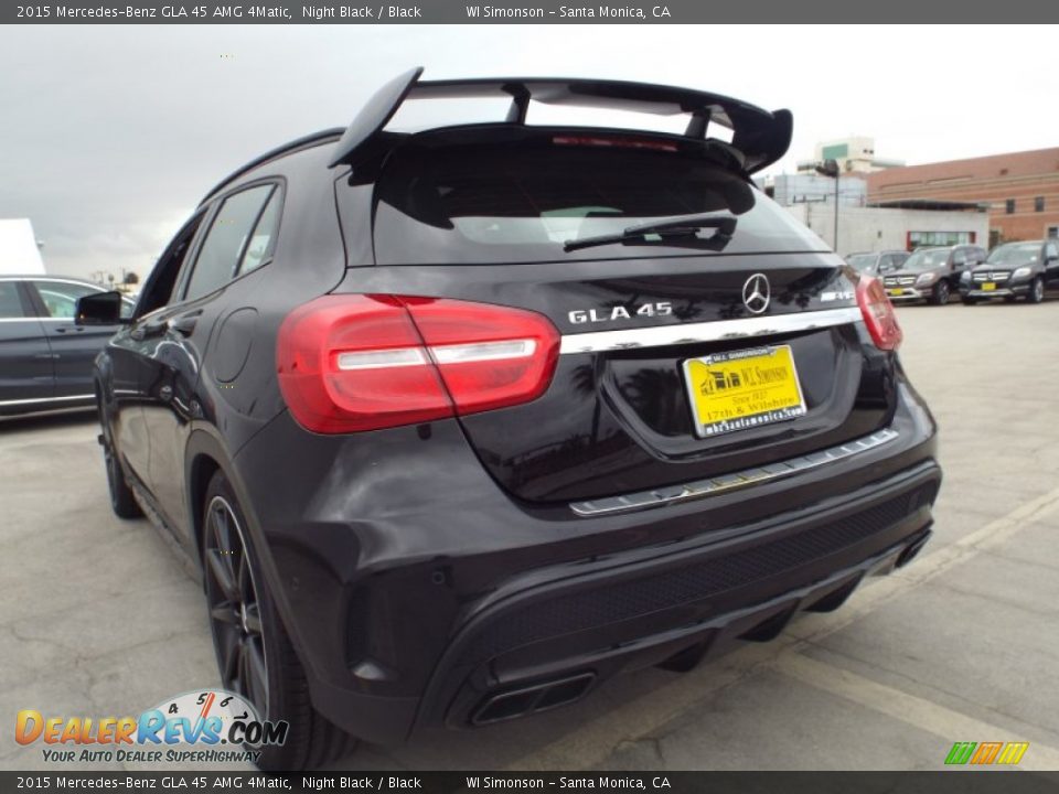 2015 Mercedes-Benz GLA 45 AMG 4Matic Night Black / Black Photo #6