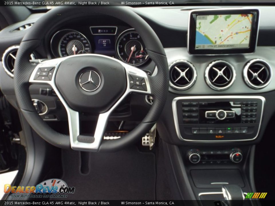 Dashboard of 2015 Mercedes-Benz GLA 45 AMG 4Matic Photo #10