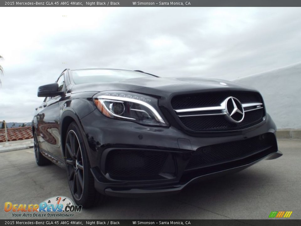2015 Mercedes-Benz GLA 45 AMG 4Matic Night Black / Black Photo #21