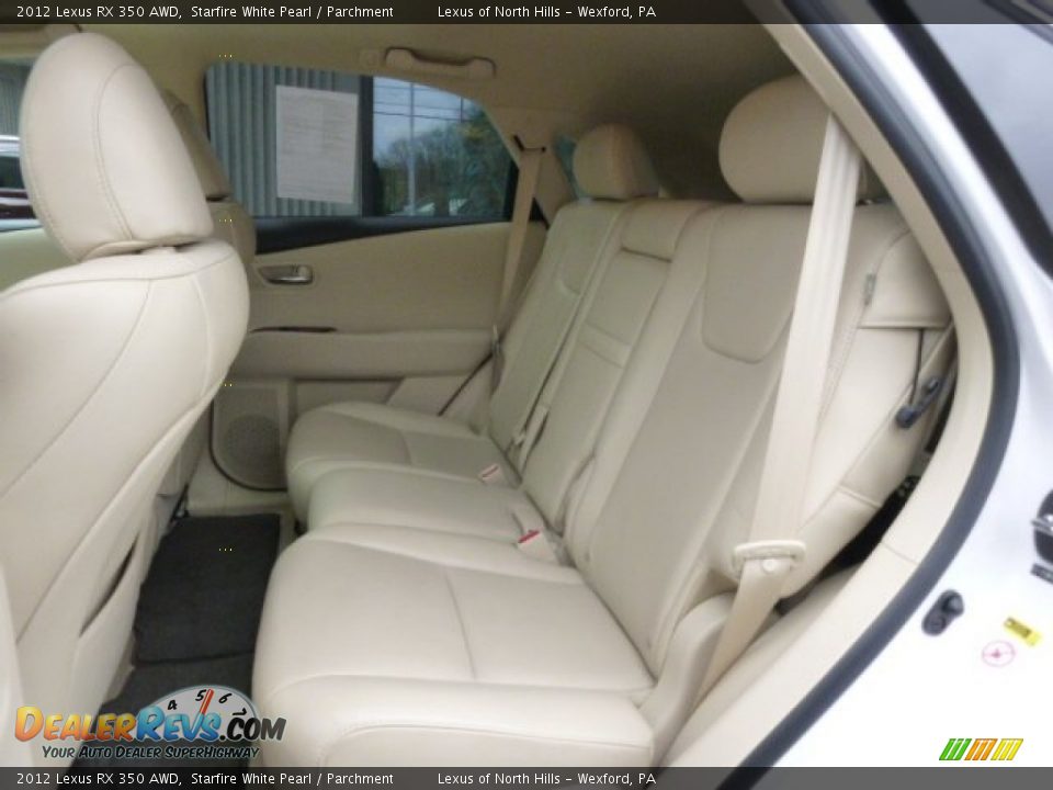 2012 Lexus RX 350 AWD Starfire White Pearl / Parchment Photo #11