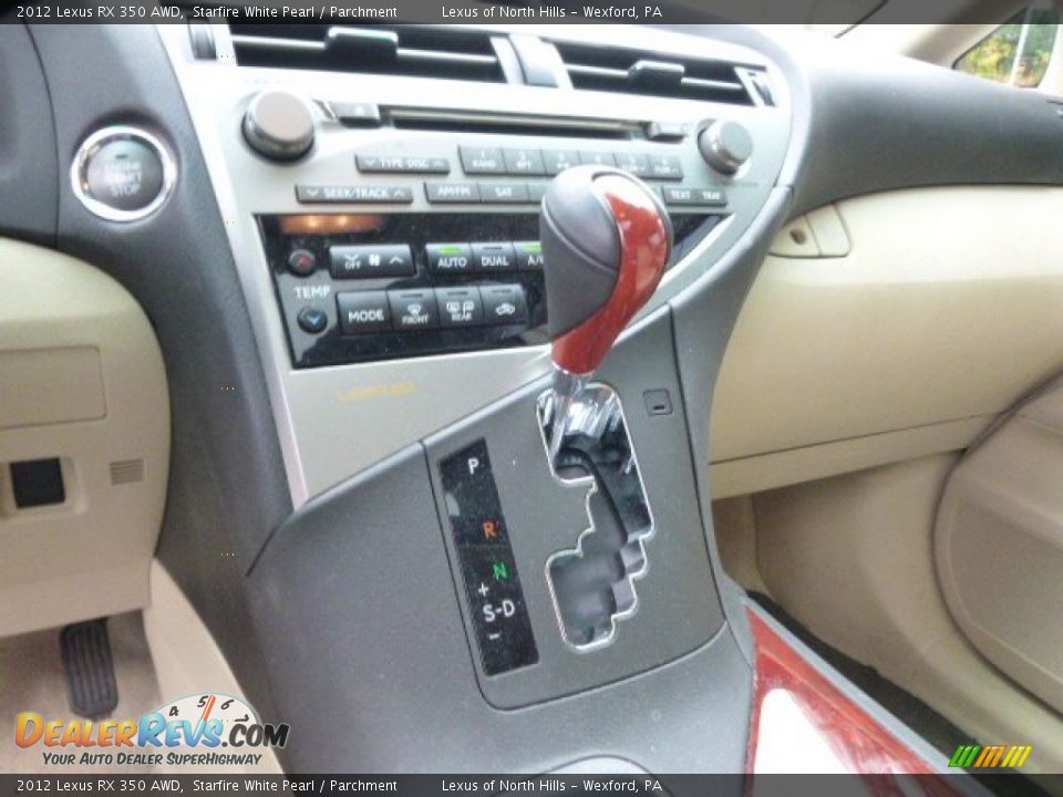 2012 Lexus RX 350 AWD Starfire White Pearl / Parchment Photo #15