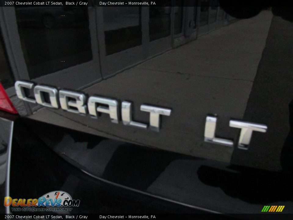 2007 Chevrolet Cobalt LT Sedan Black / Gray Photo #6