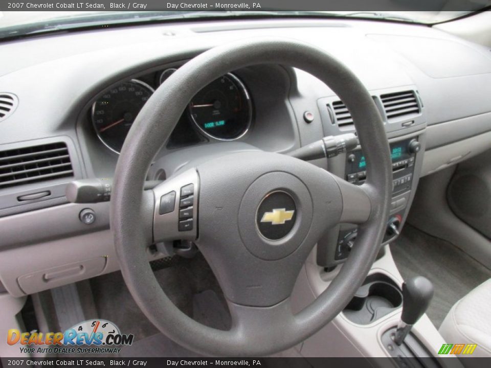 2007 Chevrolet Cobalt LT Sedan Black / Gray Photo #25