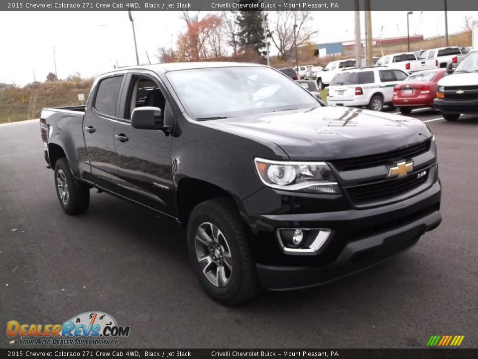 Front 3/4 View of 2015 Chevrolet Colorado Z71 Crew Cab 4WD Photo #6