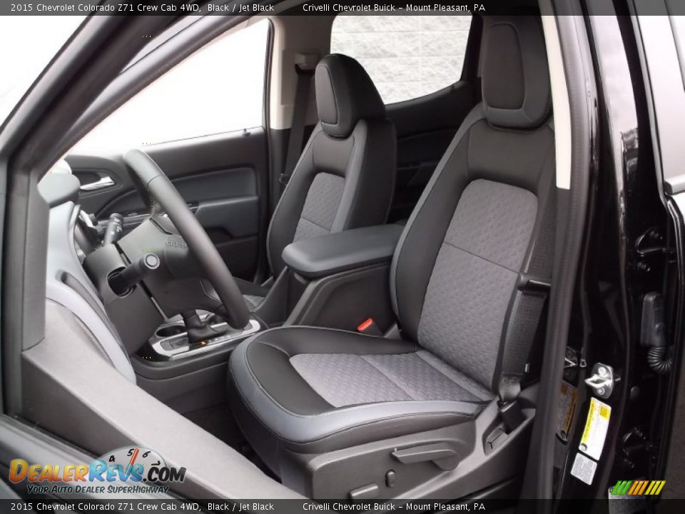Front Seat of 2015 Chevrolet Colorado Z71 Crew Cab 4WD Photo #13