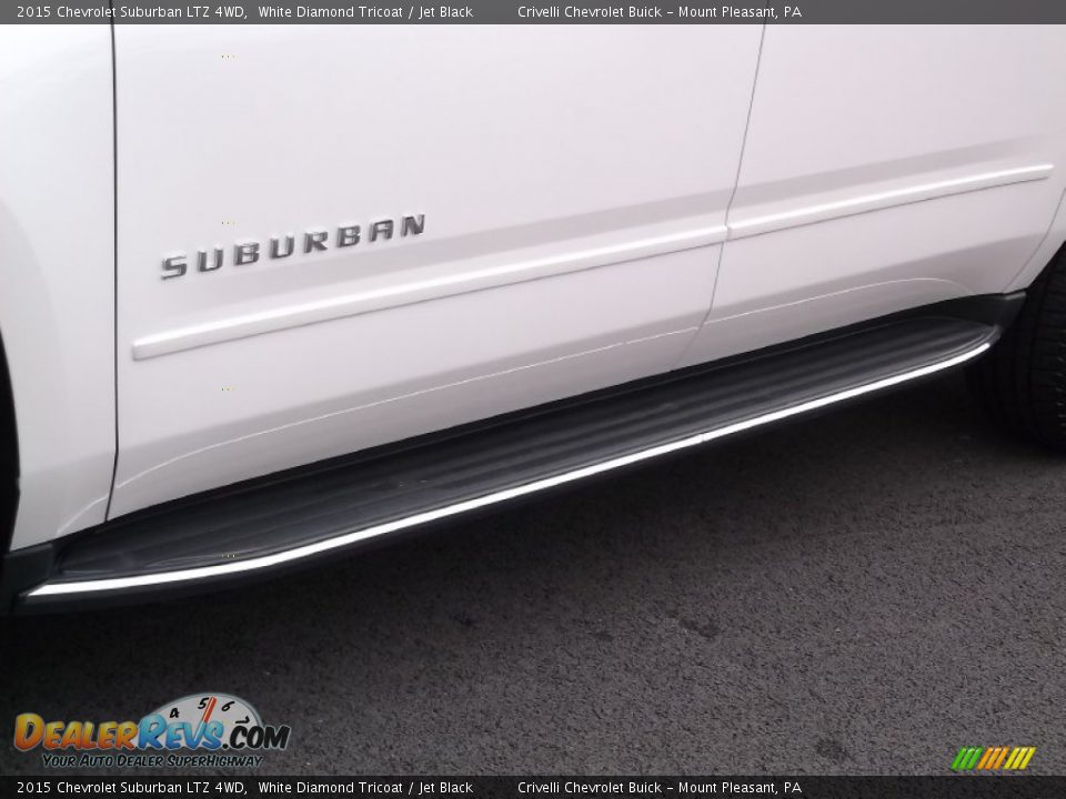 2015 Chevrolet Suburban LTZ 4WD White Diamond Tricoat / Jet Black Photo #4
