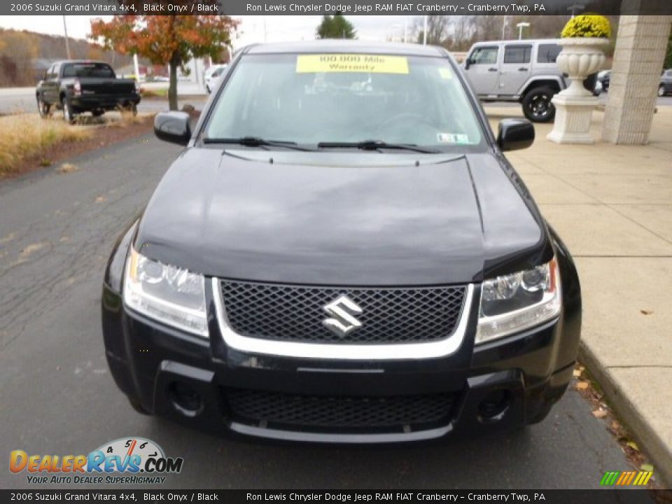 2006 Suzuki Grand Vitara 4x4 Black Onyx / Black Photo #3