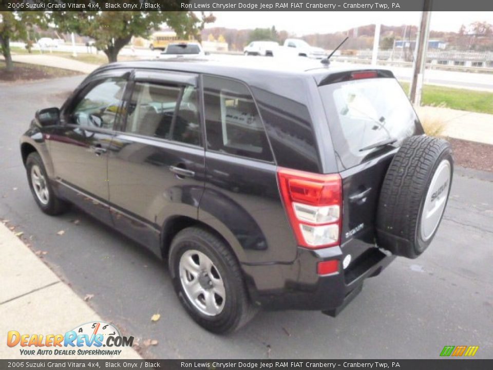 2006 Suzuki Grand Vitara 4x4 Black Onyx / Black Photo #6