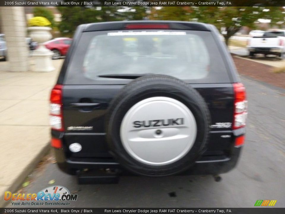 2006 Suzuki Grand Vitara 4x4 Black Onyx / Black Photo #7