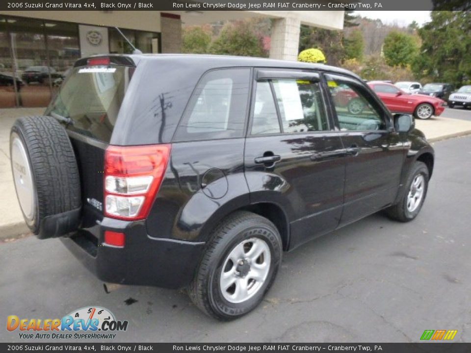 2006 Suzuki Grand Vitara 4x4 Black Onyx / Black Photo #8