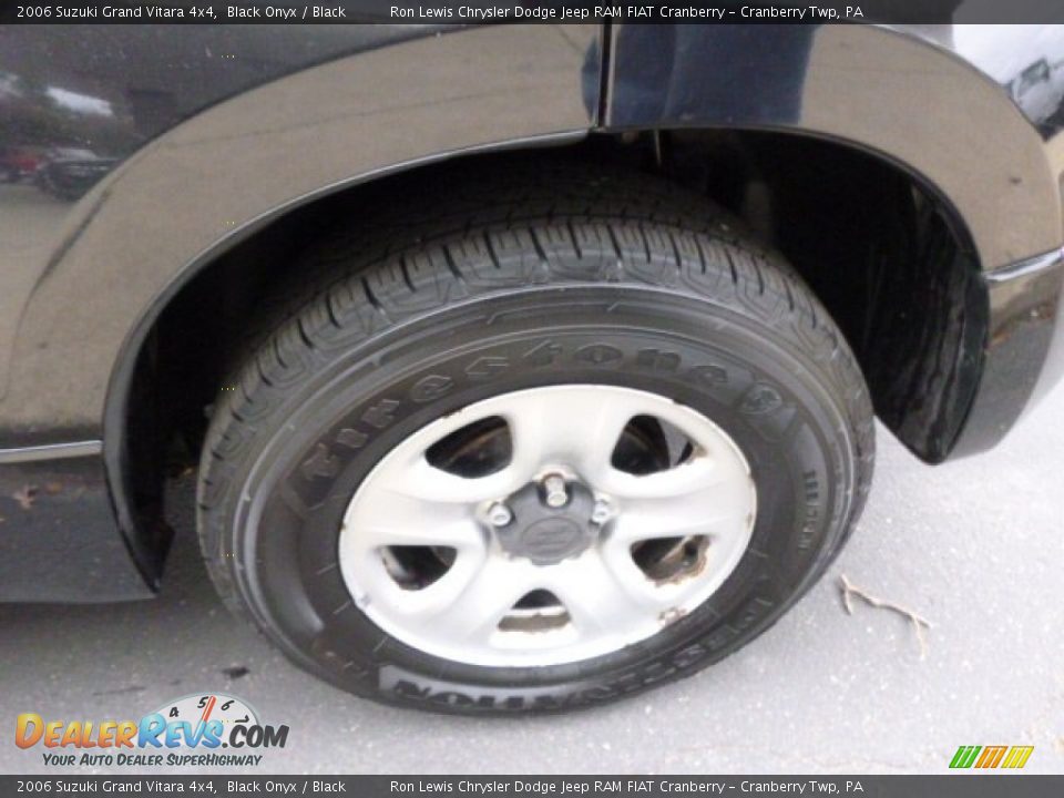 2006 Suzuki Grand Vitara 4x4 Black Onyx / Black Photo #9