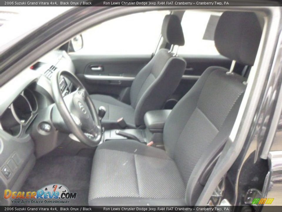 2006 Suzuki Grand Vitara 4x4 Black Onyx / Black Photo #10