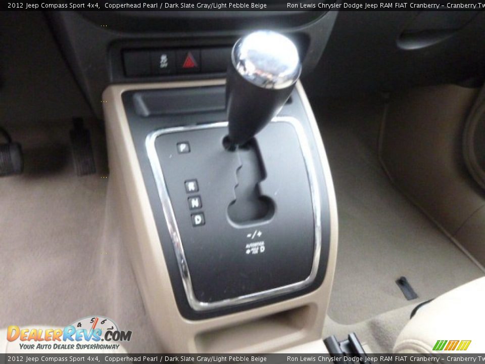 2012 Jeep Compass Sport 4x4 Copperhead Pearl / Dark Slate Gray/Light Pebble Beige Photo #17