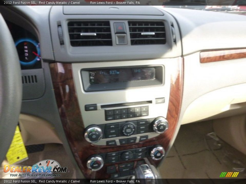 2012 Ford Fusion SEL Red Candy Metallic / Camel Photo #16