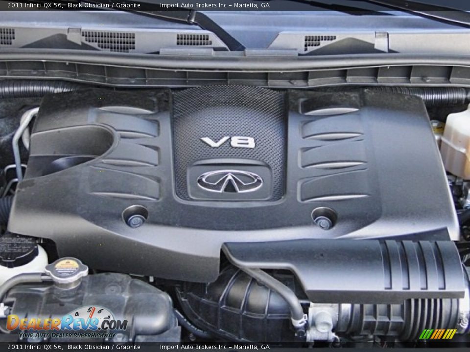 2011 Infiniti QX 56 5.6 Liter DIG DOHC 32-Valve CVTCS V8 Engine Photo #25