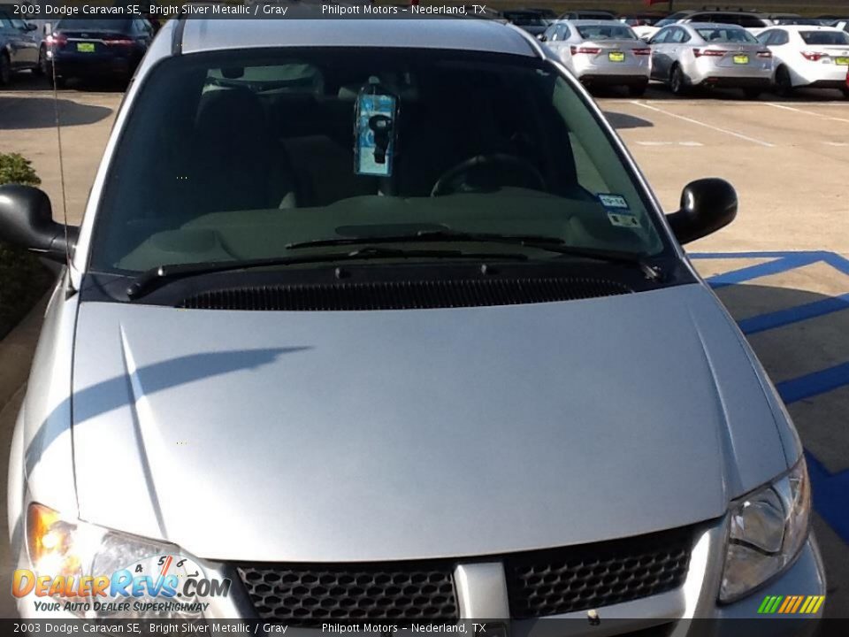 2003 Dodge Caravan SE Bright Silver Metallic / Gray Photo #1
