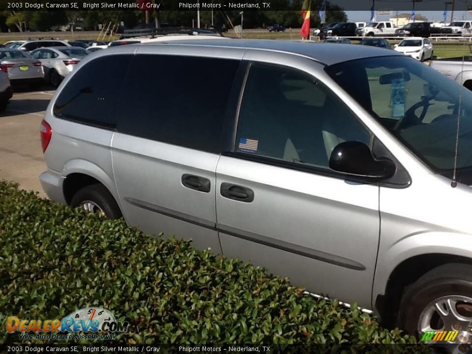 2003 Dodge Caravan SE Bright Silver Metallic / Gray Photo #2