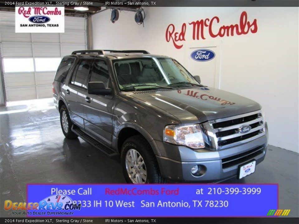 2014 Ford Expedition XLT Sterling Gray / Stone Photo #1