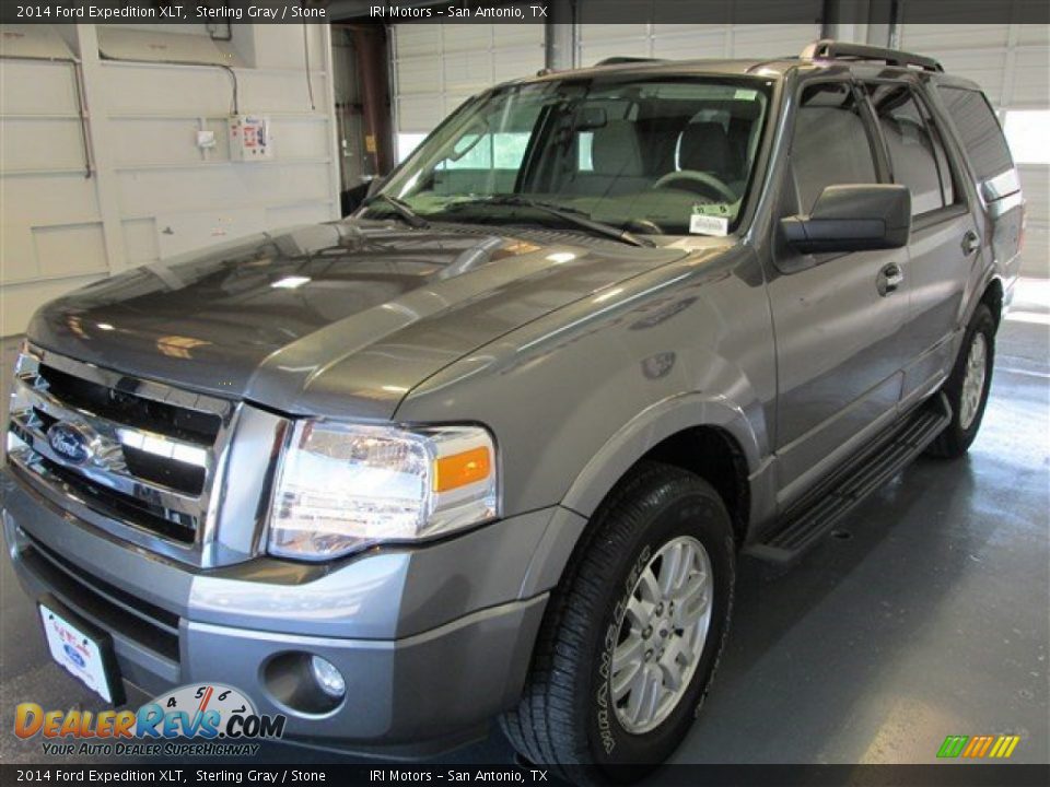 2014 Ford Expedition XLT Sterling Gray / Stone Photo #3