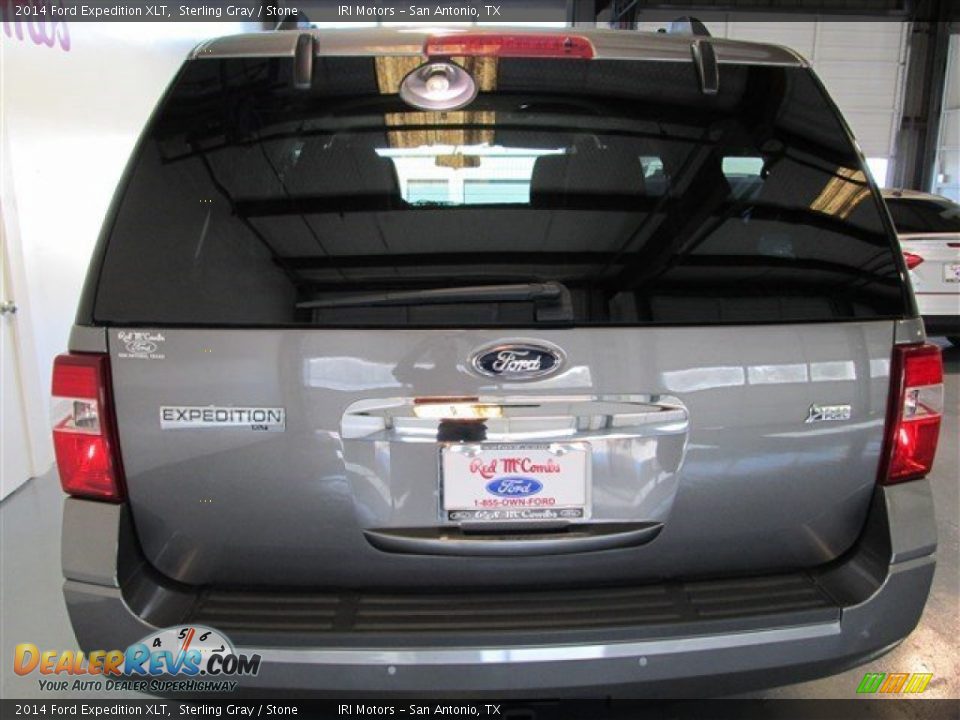 2014 Ford Expedition XLT Sterling Gray / Stone Photo #5