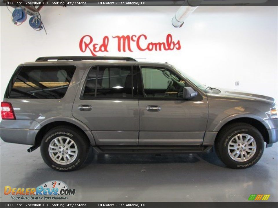 2014 Ford Expedition XLT Sterling Gray / Stone Photo #8