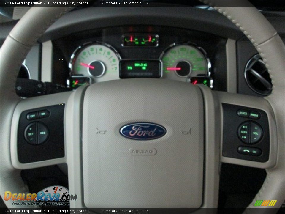 2014 Ford Expedition XLT Sterling Gray / Stone Photo #22