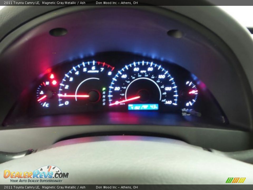 2011 Toyota Camry LE Magnetic Gray Metallic / Ash Photo #19