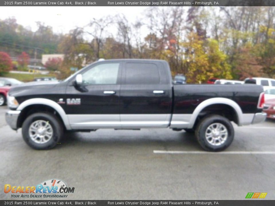 2015 Ram 2500 Laramie Crew Cab 4x4 Black / Black Photo #2