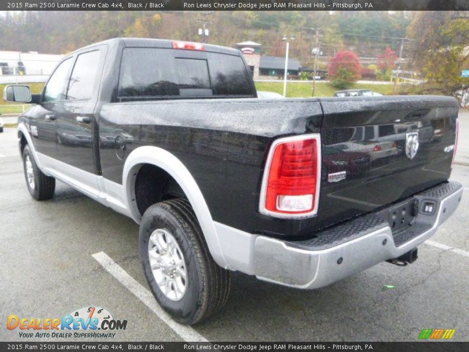 2015 Ram 2500 Laramie Crew Cab 4x4 Black / Black Photo #3