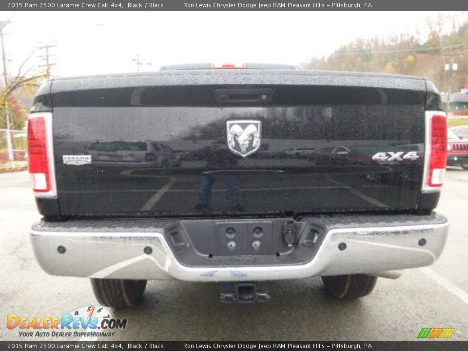 2015 Ram 2500 Laramie Crew Cab 4x4 Black / Black Photo #4