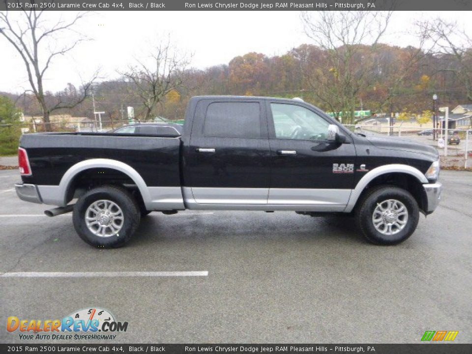 2015 Ram 2500 Laramie Crew Cab 4x4 Black / Black Photo #8