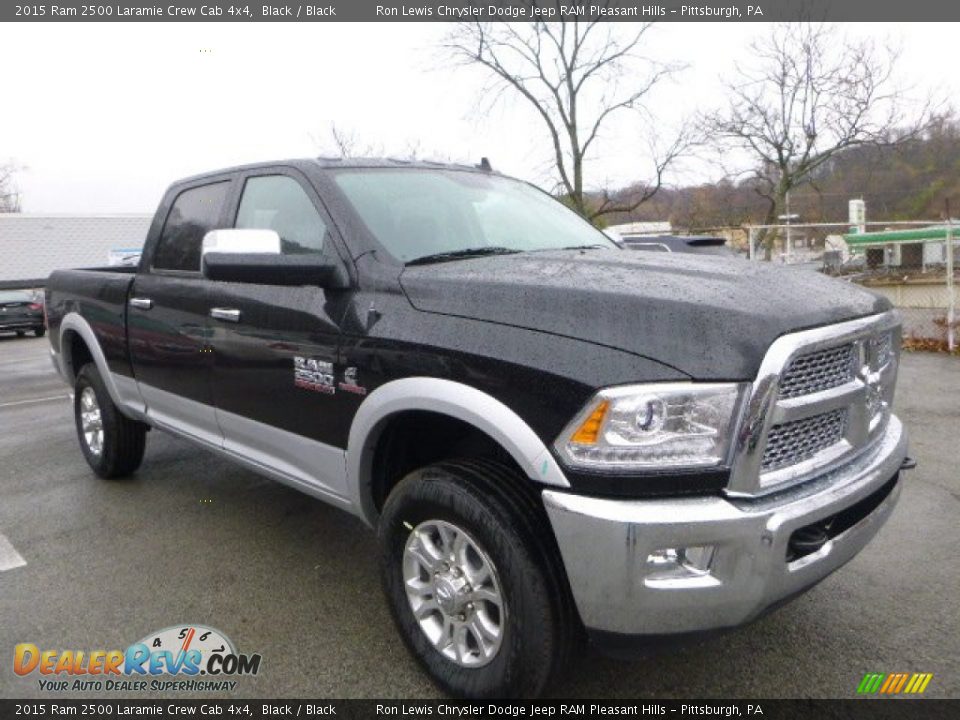 2015 Ram 2500 Laramie Crew Cab 4x4 Black / Black Photo #9