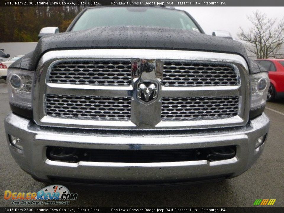 2015 Ram 2500 Laramie Crew Cab 4x4 Black / Black Photo #10