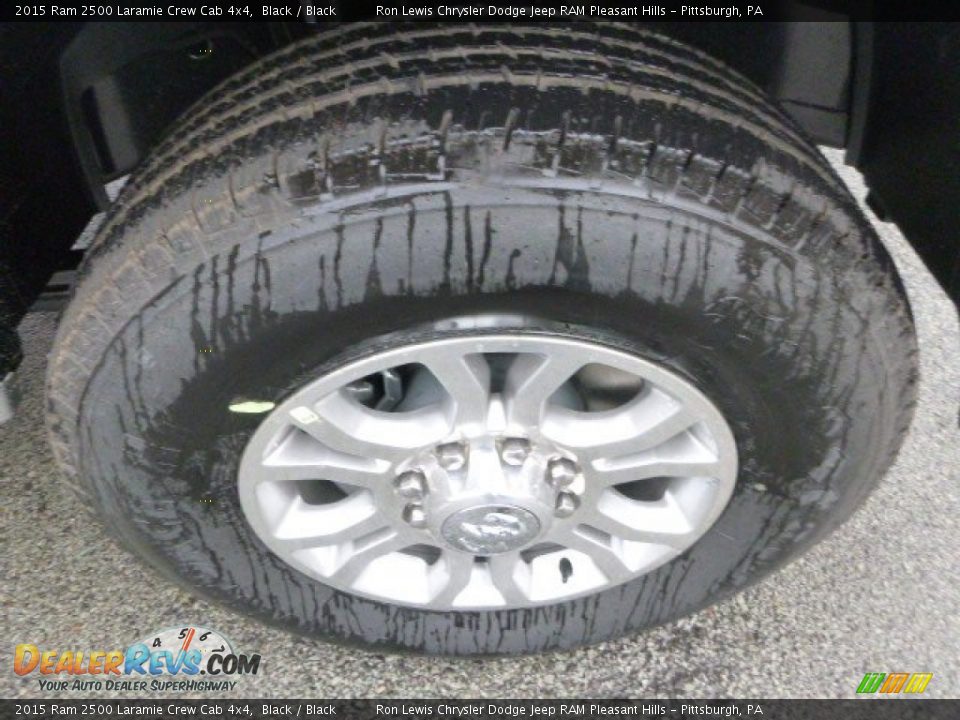 2015 Ram 2500 Laramie Crew Cab 4x4 Black / Black Photo #11