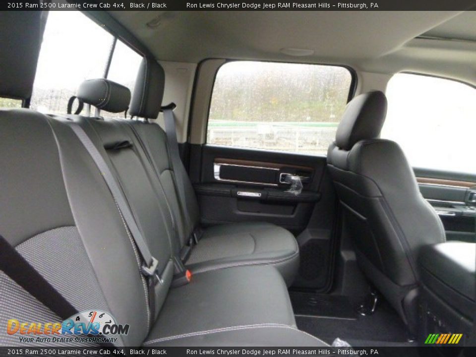 2015 Ram 2500 Laramie Crew Cab 4x4 Black / Black Photo #12