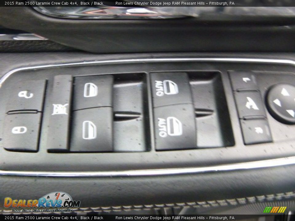 2015 Ram 2500 Laramie Crew Cab 4x4 Black / Black Photo #13