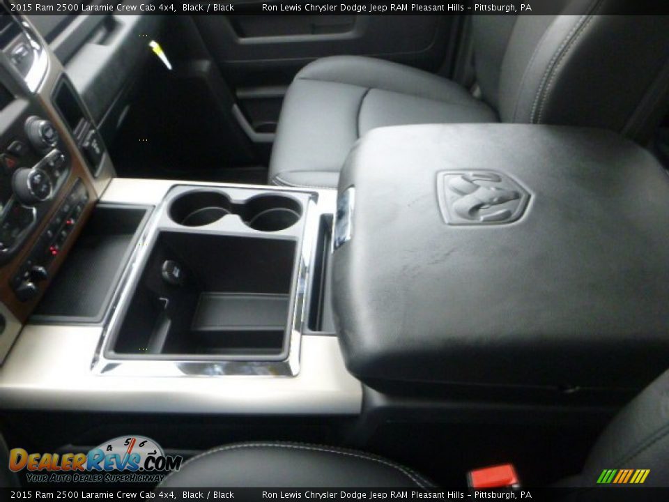 2015 Ram 2500 Laramie Crew Cab 4x4 Black / Black Photo #17