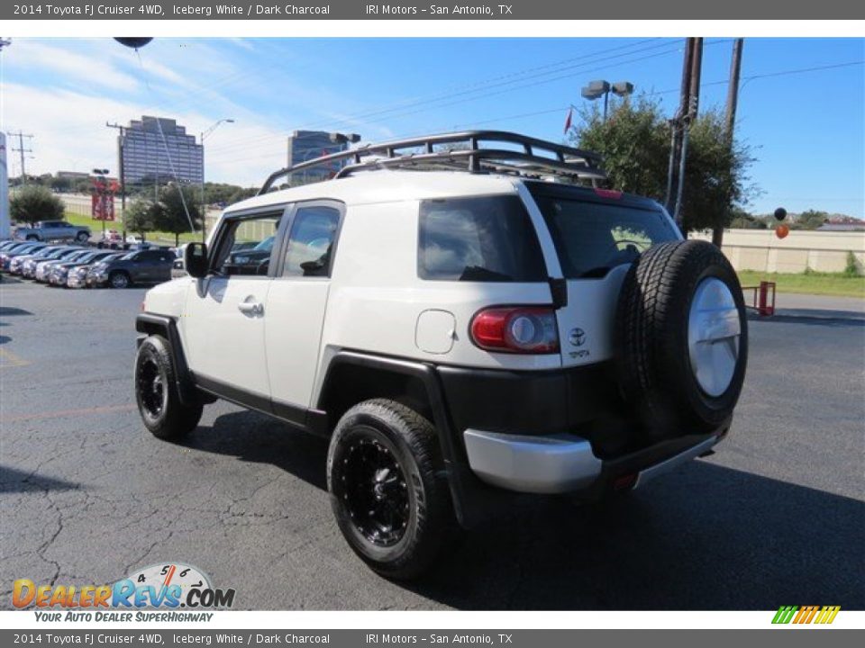 2014 Toyota FJ Cruiser 4WD Iceberg White / Dark Charcoal Photo #5