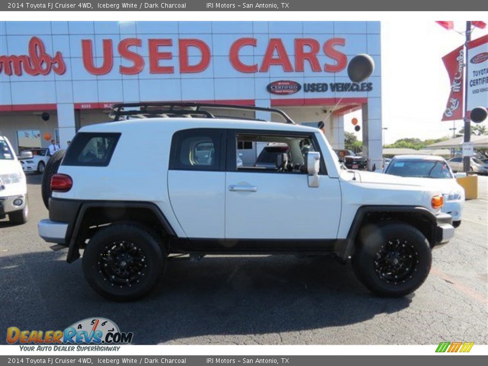 2014 Toyota FJ Cruiser 4WD Iceberg White / Dark Charcoal Photo #8