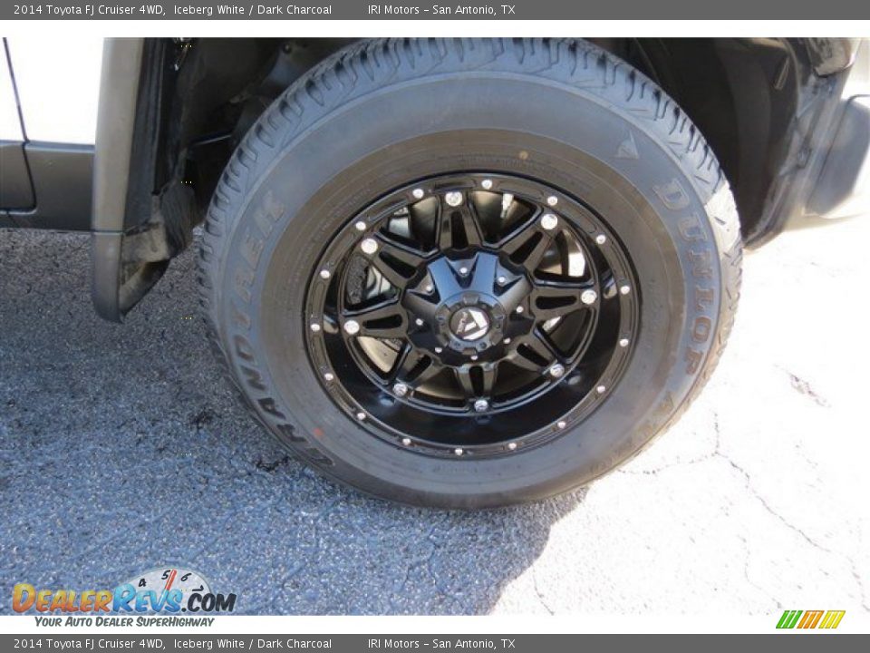 2014 Toyota FJ Cruiser 4WD Iceberg White / Dark Charcoal Photo #9