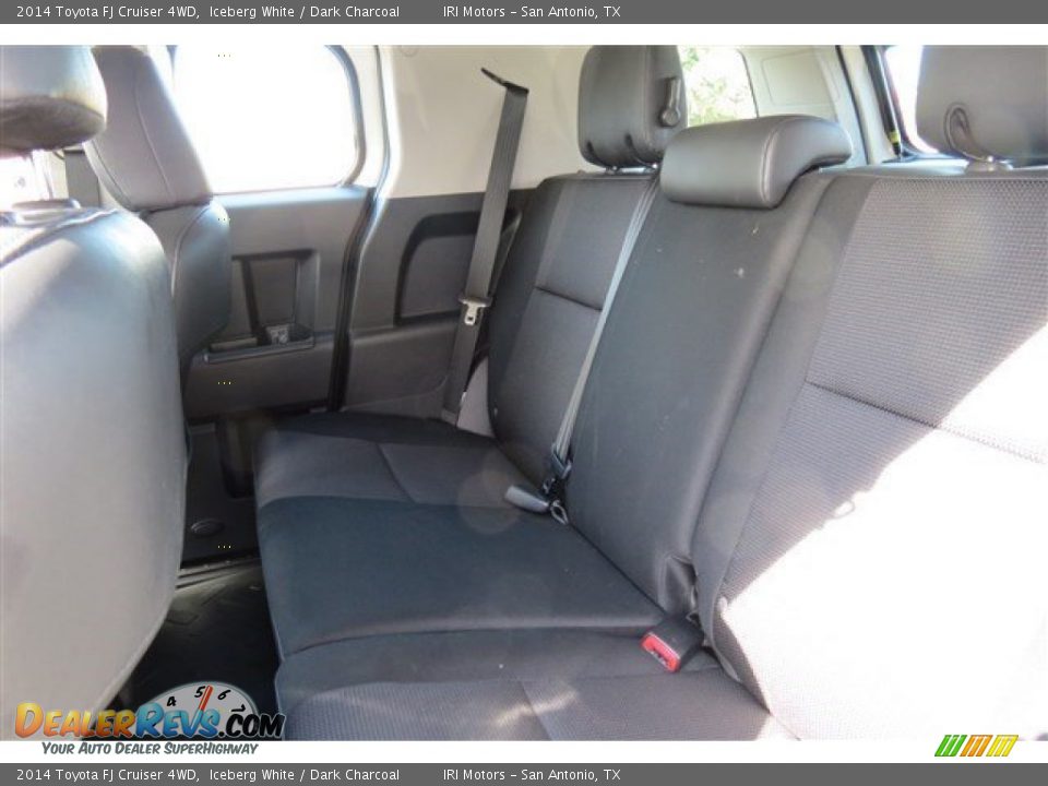2014 Toyota FJ Cruiser 4WD Iceberg White / Dark Charcoal Photo #12